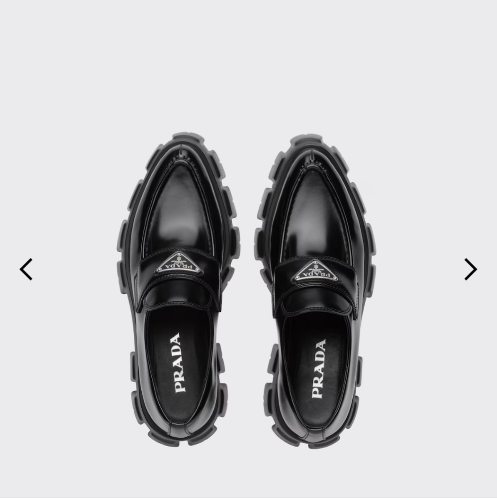 Prada Monolith Loafers size 41